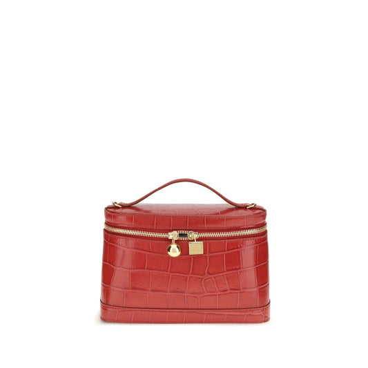 Jacquemus Schultertasche aus rotem Kalbsleder
