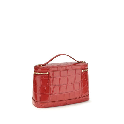 Jacquemus Schultertasche aus rotem Kalbsleder