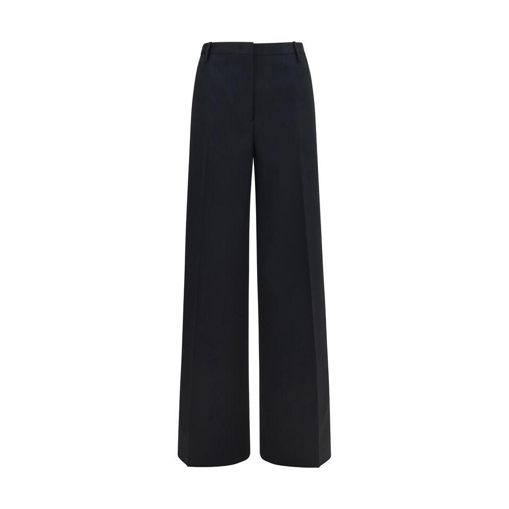 Fendi Black Cotton-FreizeitTrousers