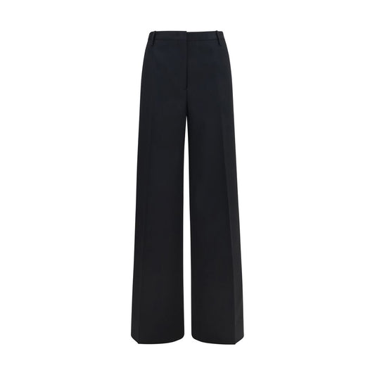 Fendi nero cotone-Freizeitpantaloni