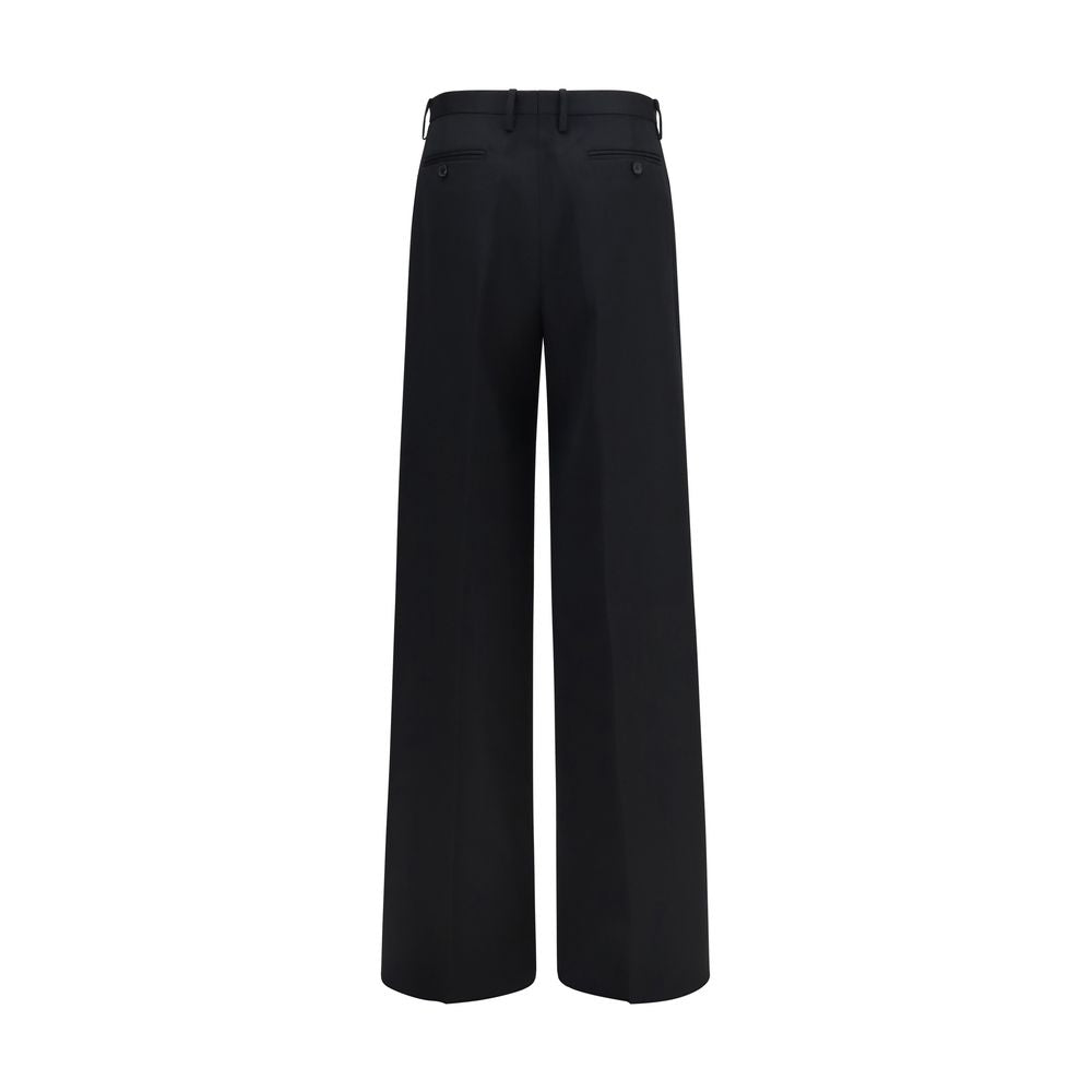 Fendi Black Cotton-FreizeitTrousers
