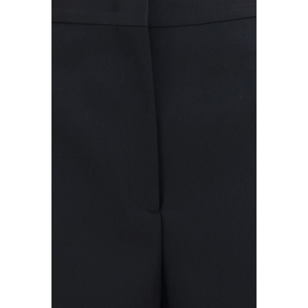 Fendi Black Cotton-FreizeitTrousers