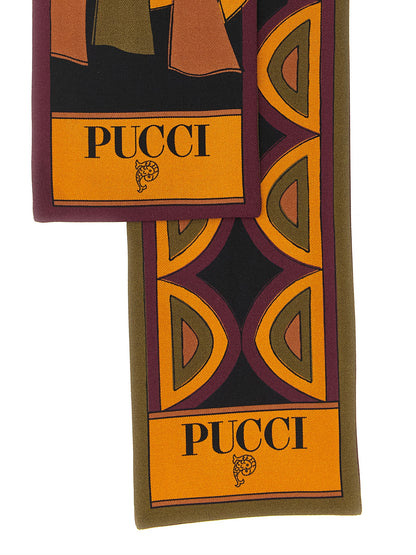 Emilio Pucci multicolorer setanschal