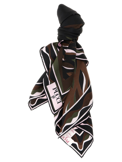Emilio Pucci Multicolorr Silknschal