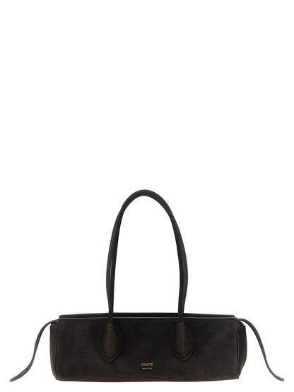 Khaite Braunes Kalbsleder Damen Crossbody Tasche