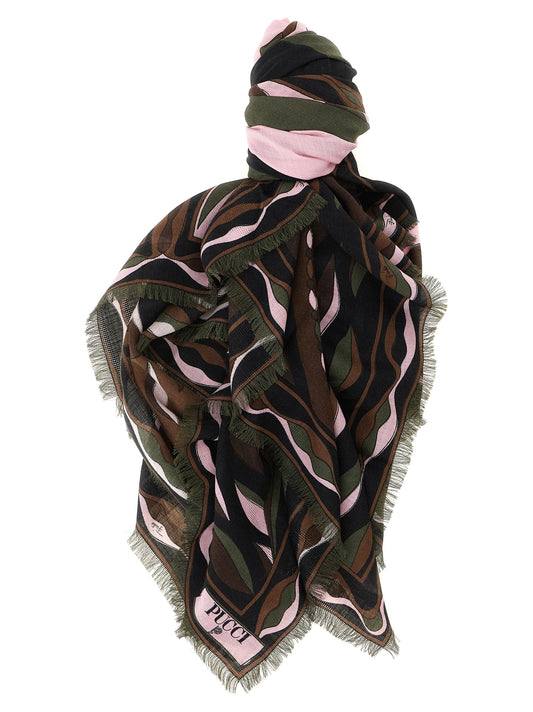 Emilio Pucci multicolorer setanschal