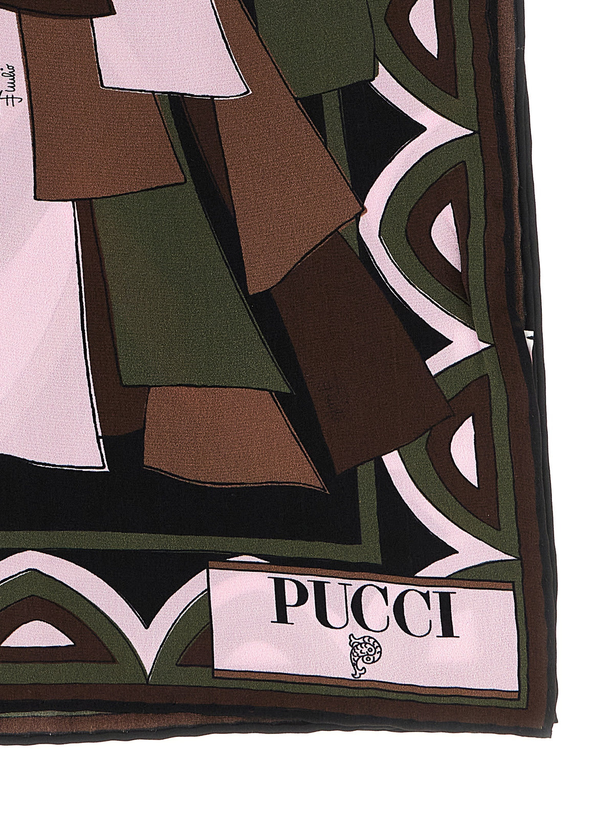 Emilio Pucci multicolorer setanschal