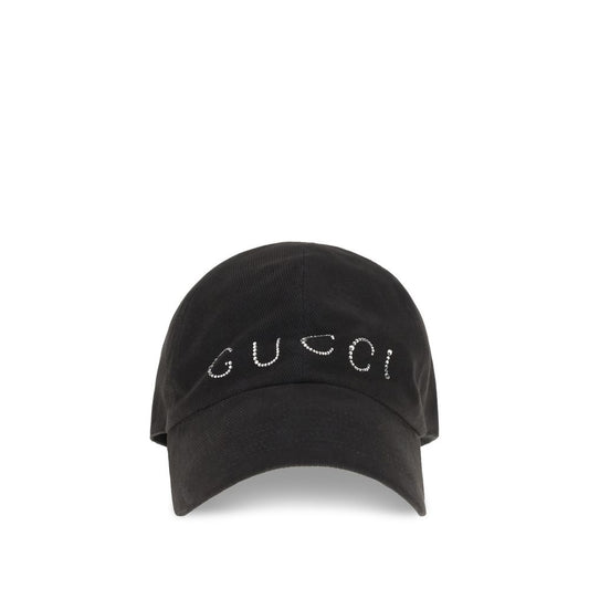 Gucci nero cotonekappe (Baseball Cap)