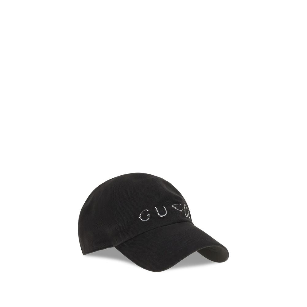 Gucci Black Cottonkappe (Baseball Cap)