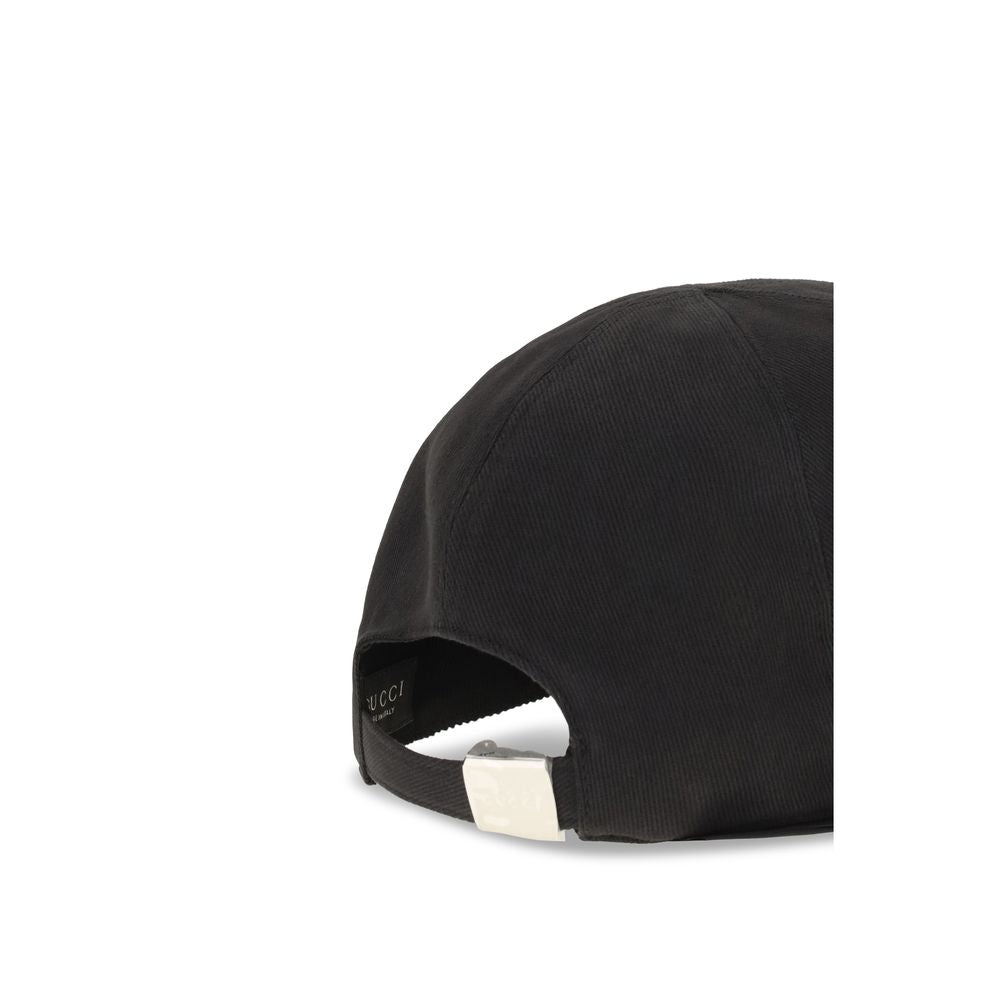 Gucci Black Cottonkappe (Baseball Cap)