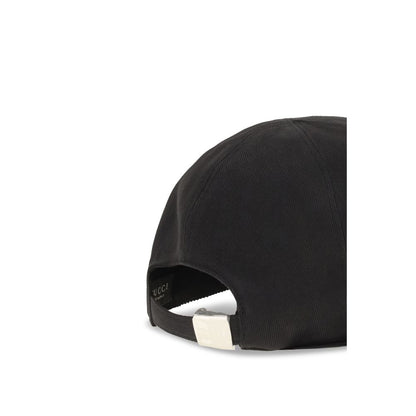 Gucci Black Cottonkappe (Baseball Cap)