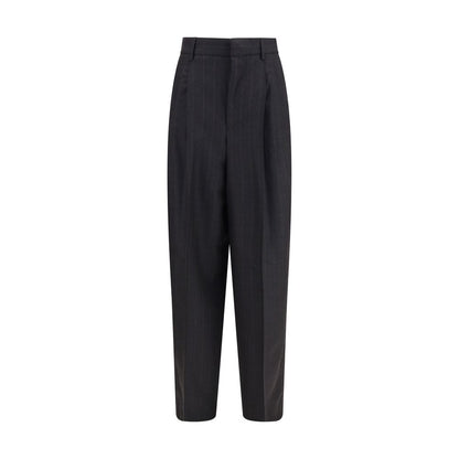 Ami Paris Schwarze Wollhose