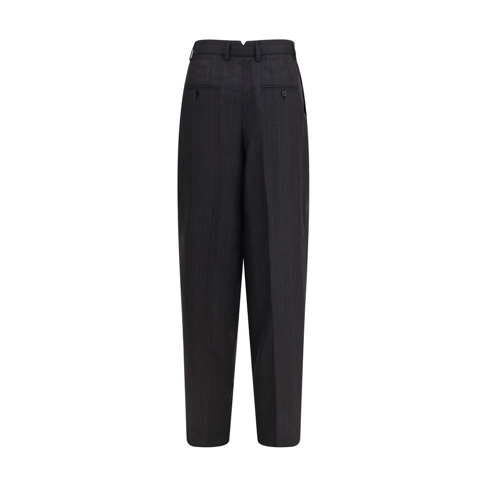 Ami Paris Schwarze Wollhose