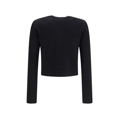 Balmain Schwarzer Cardigan aus Viskose