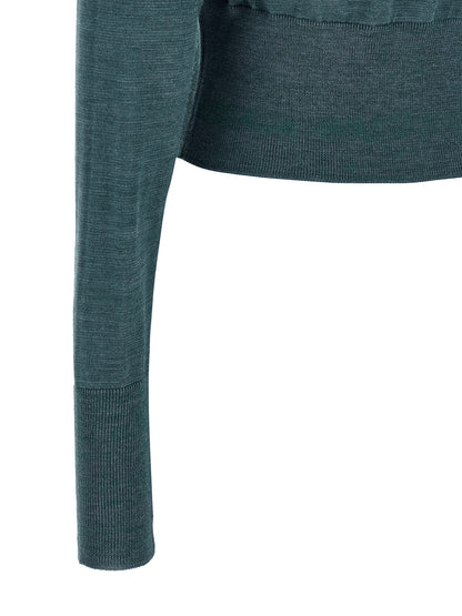 Vivienne Westwood Mehrfarbige Wollstrickjacke