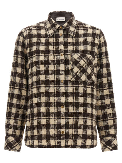 Moncler Braune Wollbluse