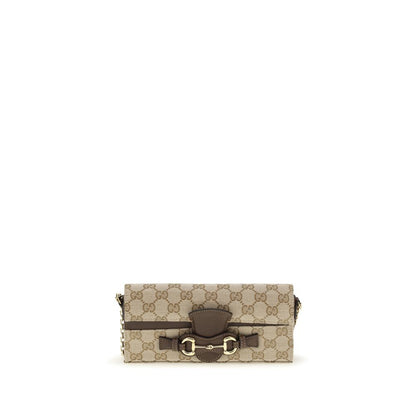 Gucci Beige Stoff-Wallet