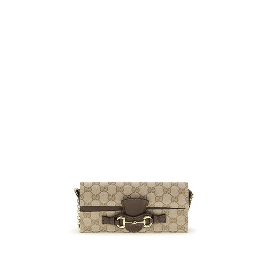 Gucci beige Stoff-portafoglio