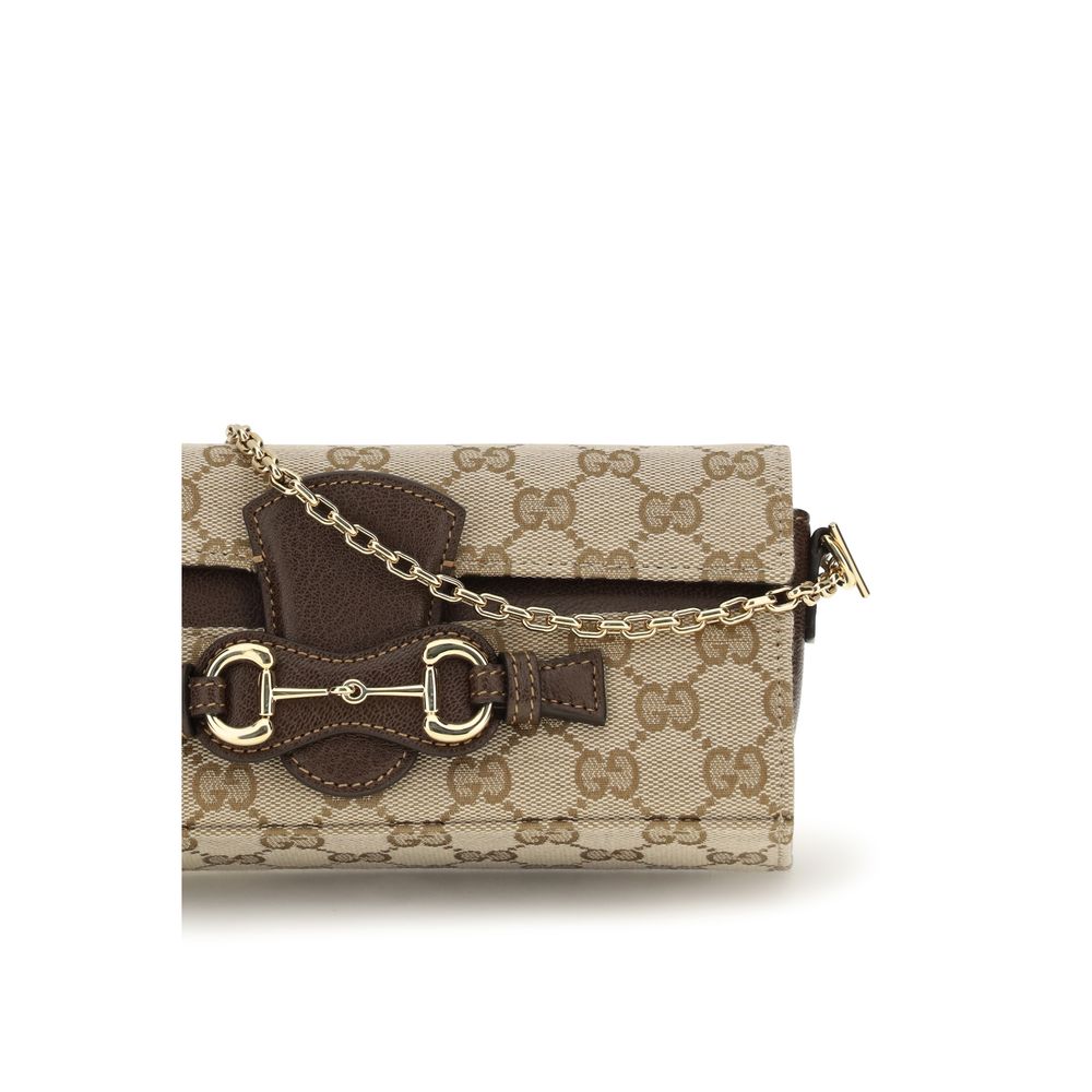 Gucci Beige Stoff-Wallet