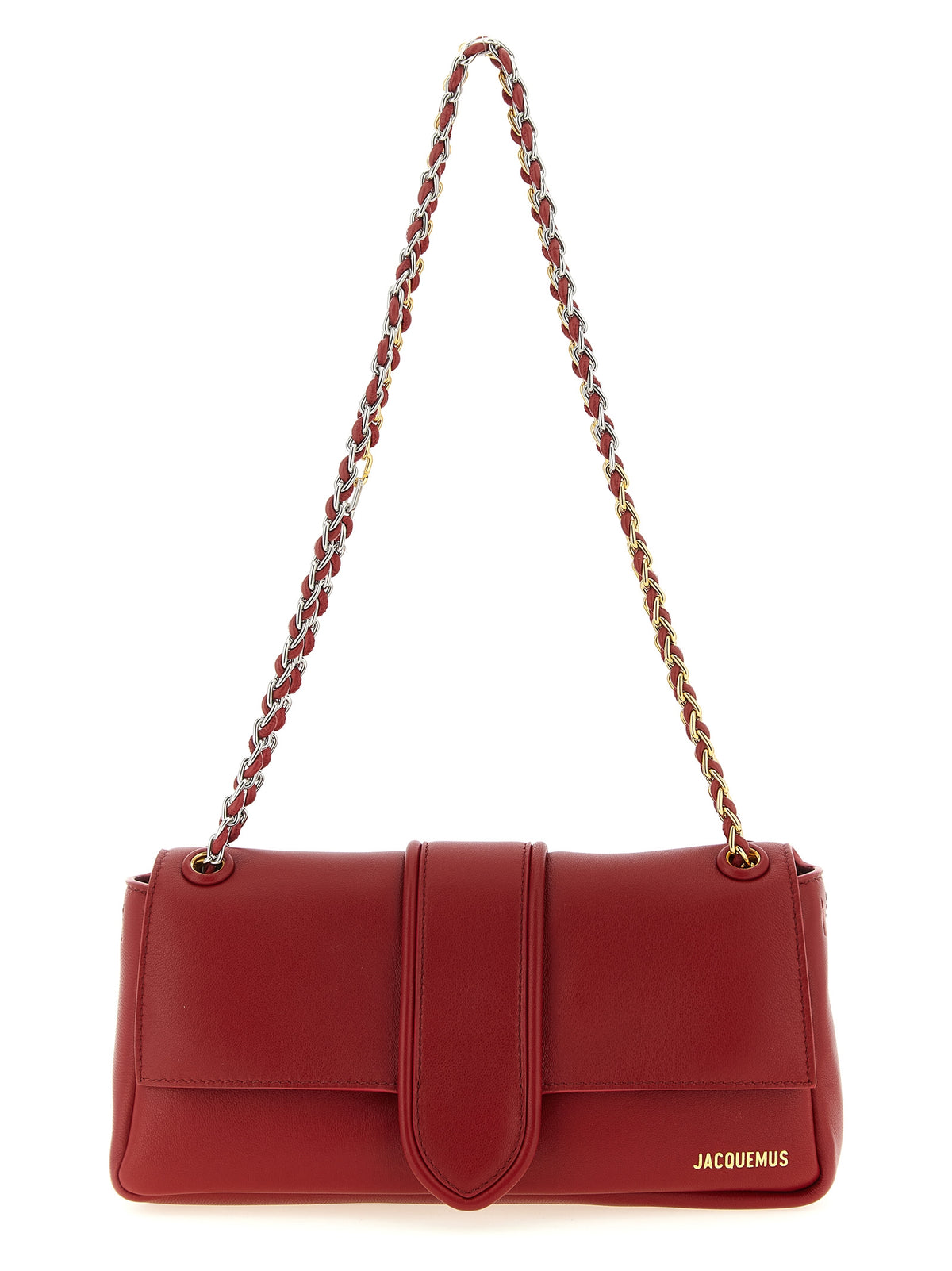 Jacquemus Rote Lammleder-Schultertasche