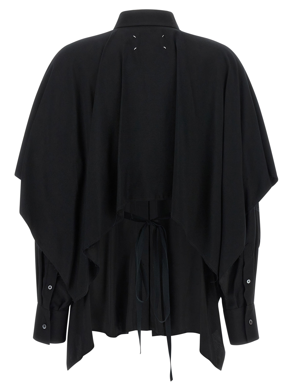 Maison Margiela Black ViscoseBlouse