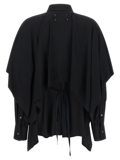 Maison Margiela Black ViscoseBlouse