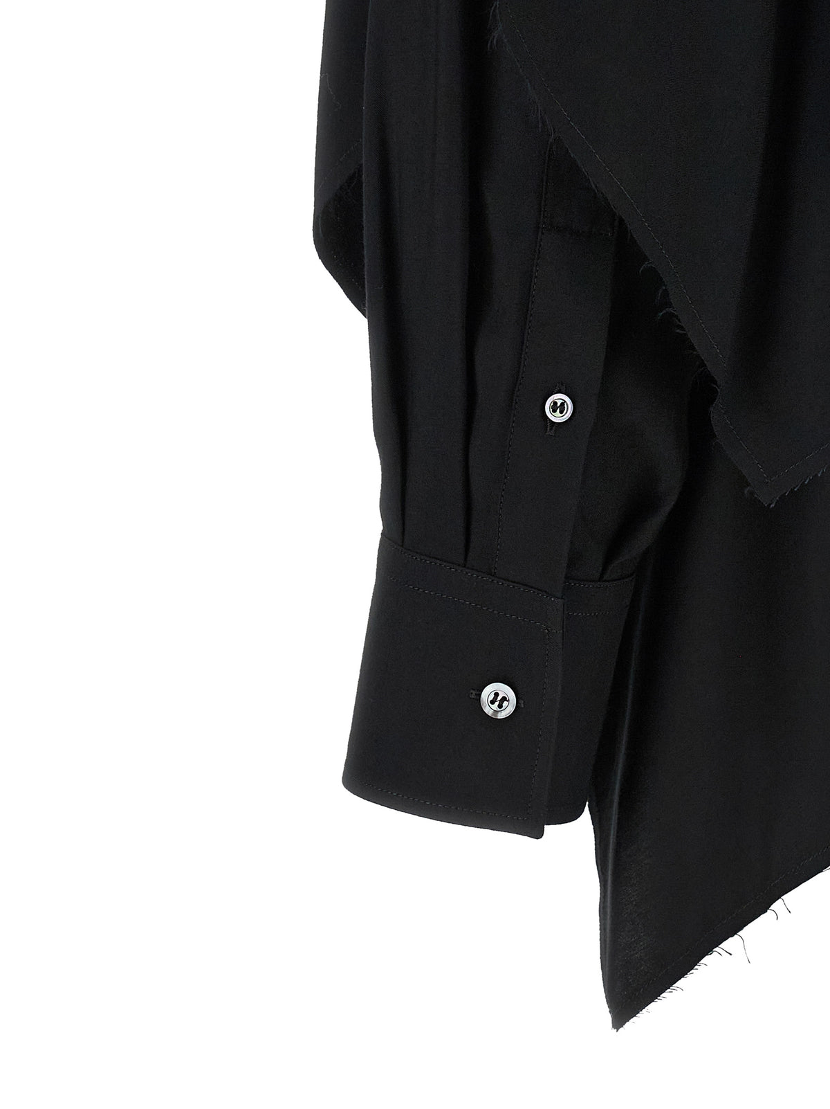 Maison Margiela Black ViscoseBlouse