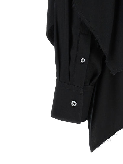 Maison Margiela Black ViscoseBlouse
