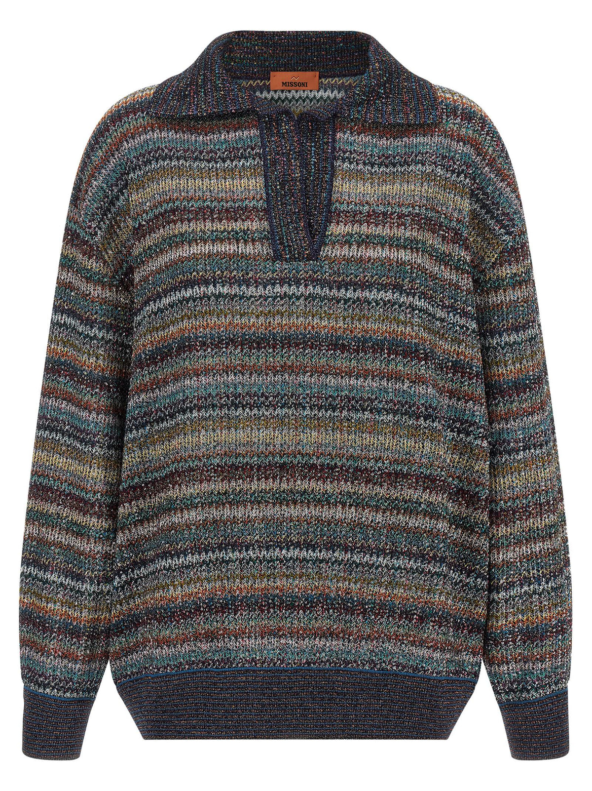 Missoni polo s multicolore in viscosa