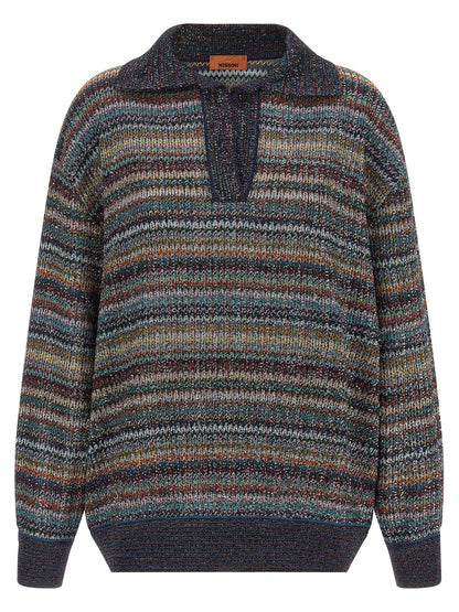 Missoni polo s multicolore in viscosa