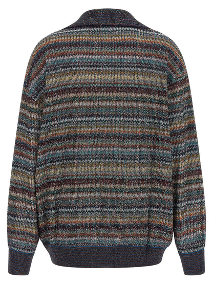 Missoni polo s multicolore in viscosa
