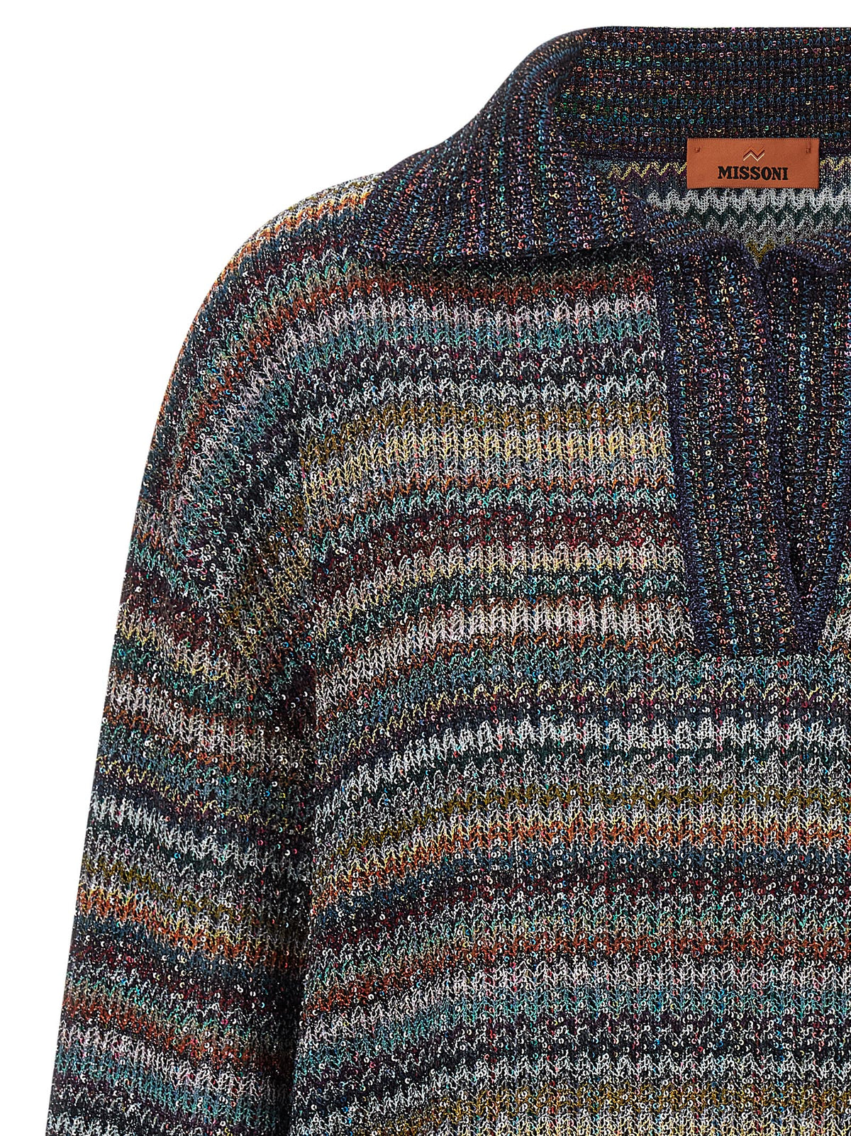 Missoni polo s multicolore in viscosa