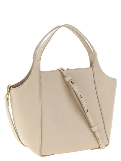 Brunello Cucinelli Handtasche aus beigem Nubukleder