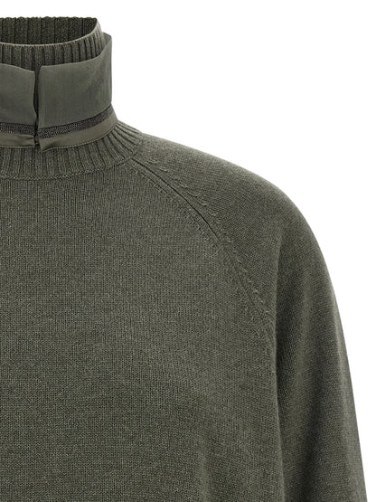 Brunello Cucinelli bicolore cashmere-cardigan