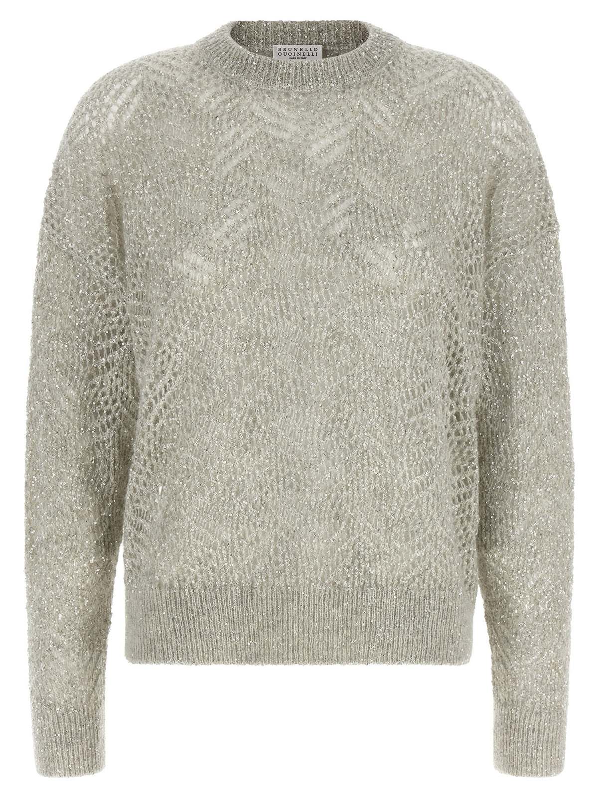 Brunello Cucinelli grigior cardigan in poliammide