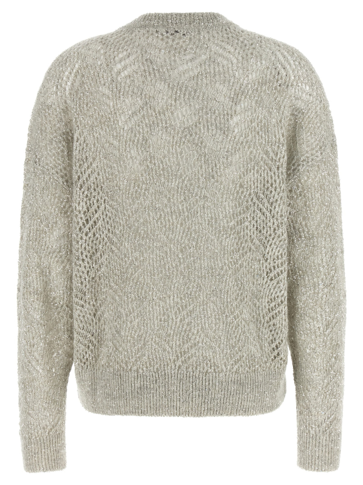 Brunello Cucinelli grigior cardigan in poliammide