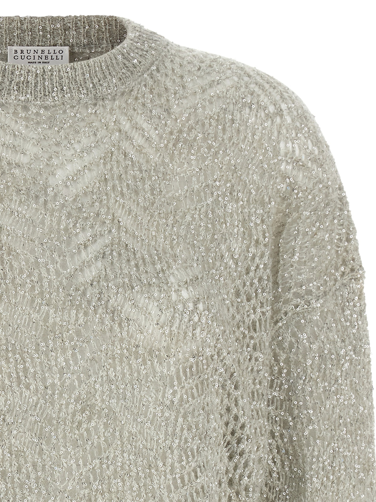 Brunello Cucinelli grigior cardigan in poliammide