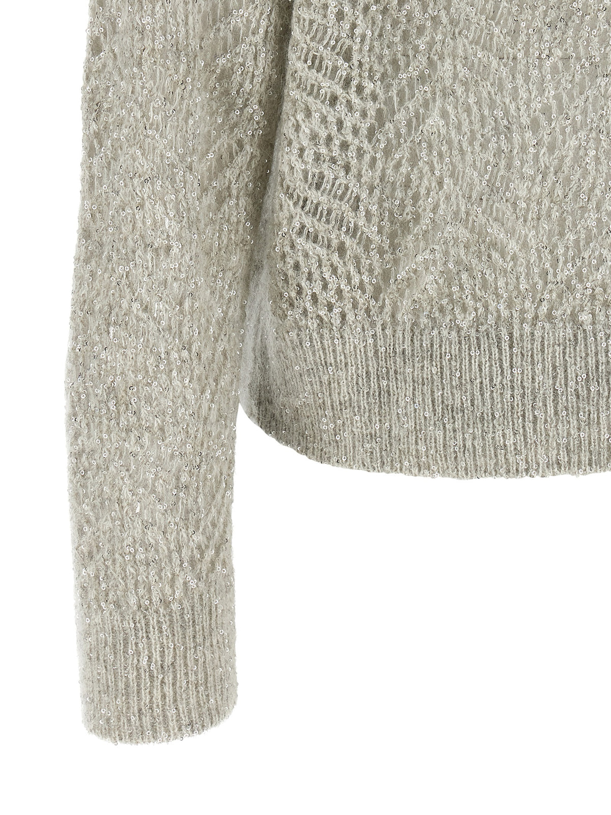 Brunello Cucinelli grigior cardigan in poliammide