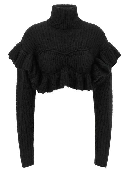 Elisabetta Franchi neror mohair-cardigan