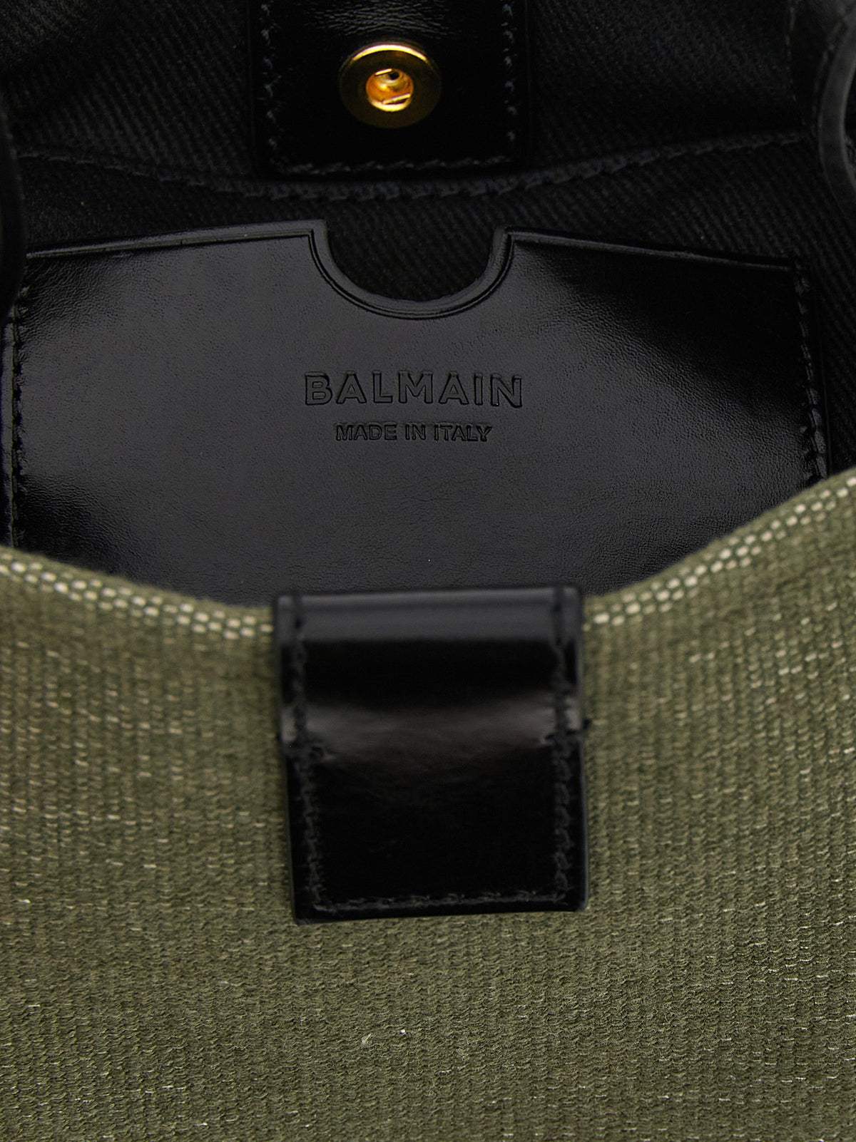 Balmain borsa a spalla in bicolorem Stoff