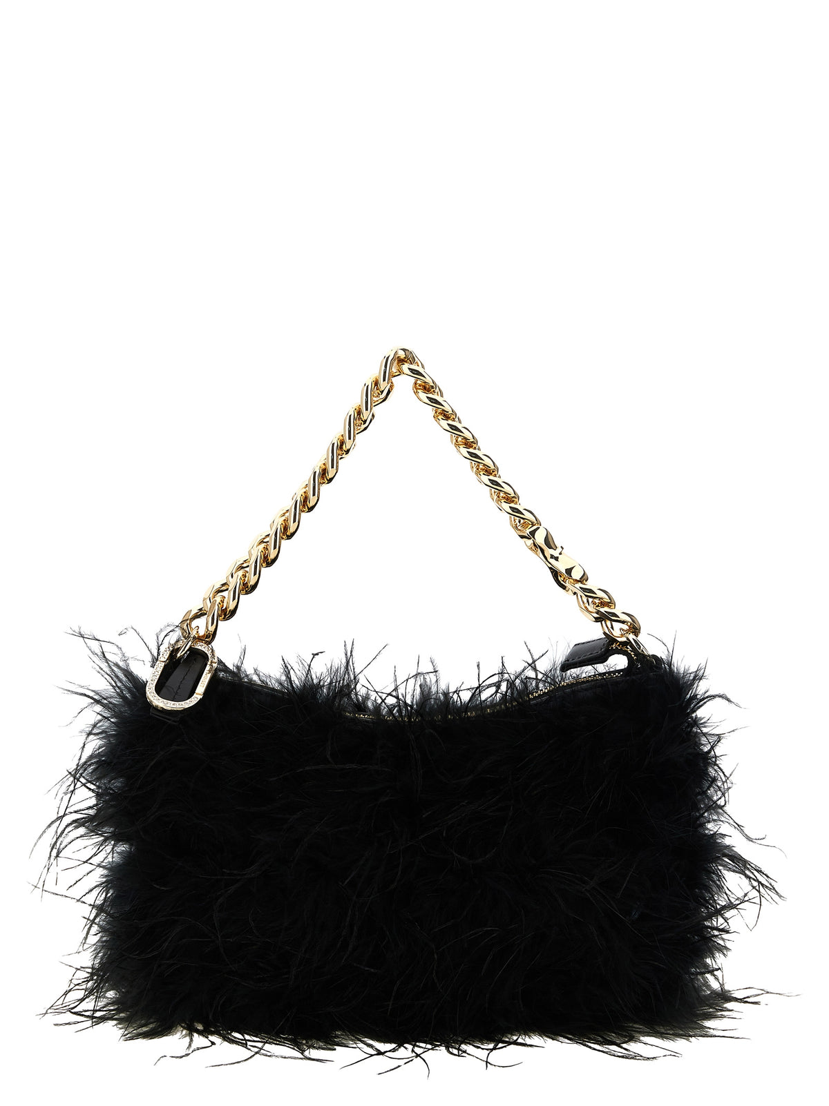 Twinset Schwarze Clutch aus Polyester