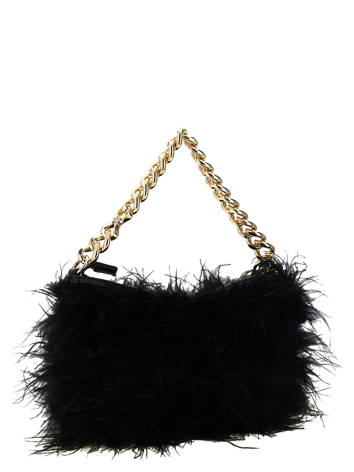 Twinset Schwarze Clutch aus Polyester