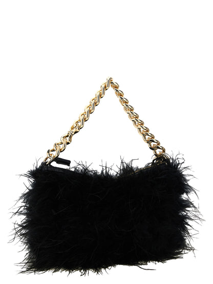 Twinset Schwarze Clutch aus Polyester