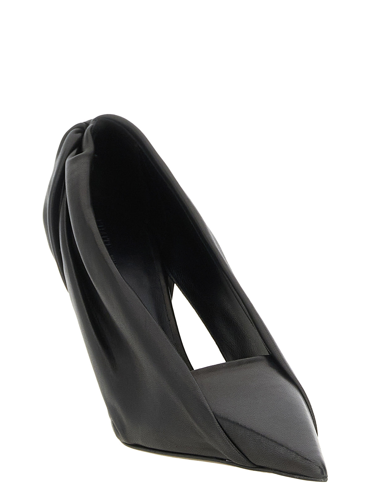 Khaite Schwarze Pumps aus Kalbsleder mit hohem Absatz