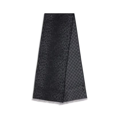 Gucci Grauer Wollschal