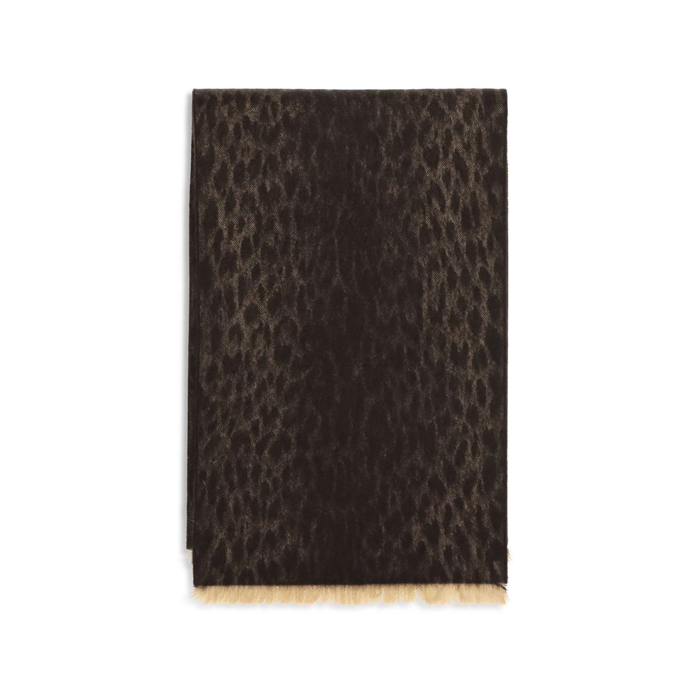 Gucci Brauner Wollschal