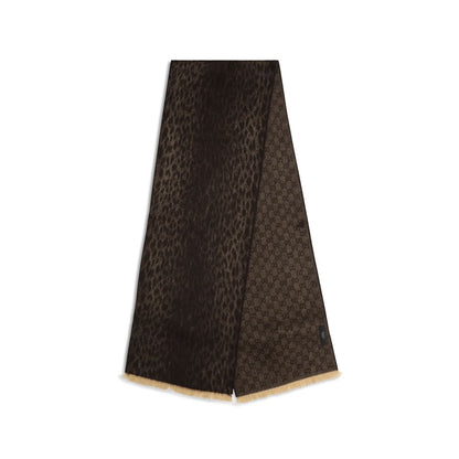 Gucci Brauner Wollschal