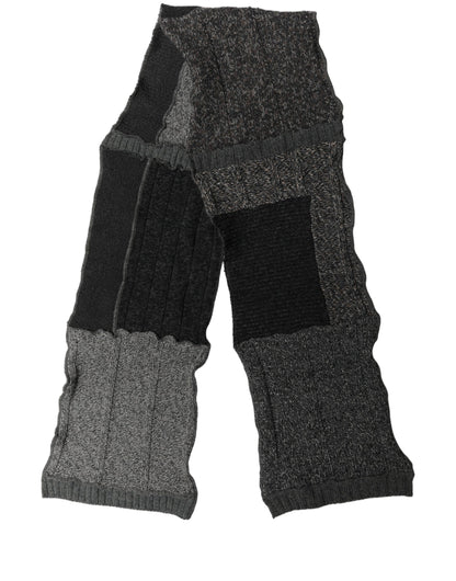 Dolce & Gabbana Multicolorr Patchwork-Woolschal