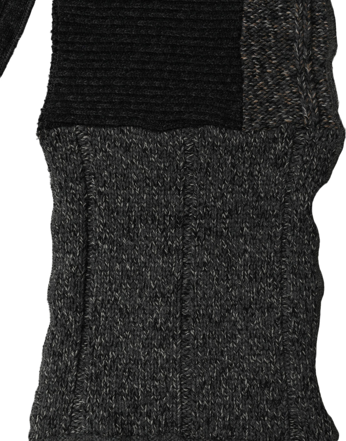 Dolce & Gabbana Multicolorr Patchwork-Woolschal