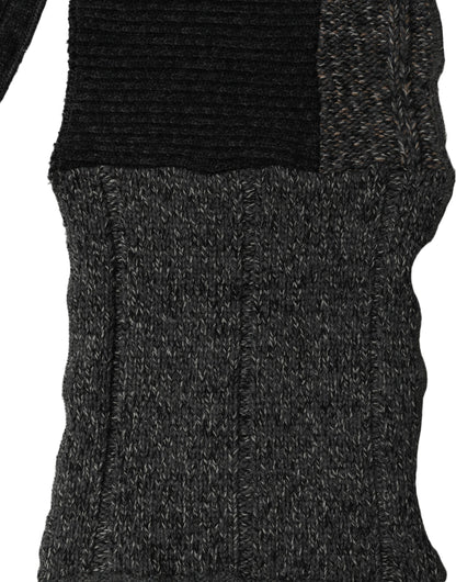 Dolce & Gabbana Multicolorr Patchwork-Woolschal